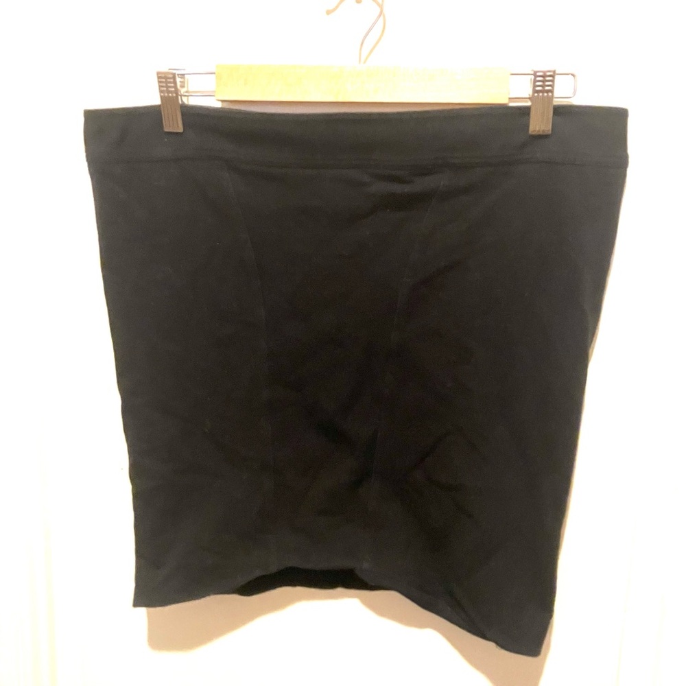 Helmut Lang black stretch skirt - SZ L